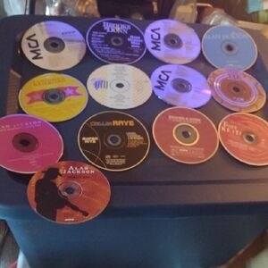 Country Music CD Collection - Multicolor